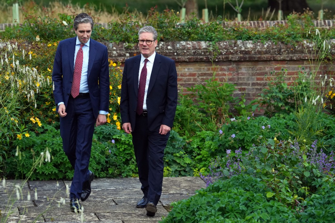 Sir Keir Starmer is to visit Ireland as he seeks to reset the UK’s relationship with its nearest neighbour. Photo: PA