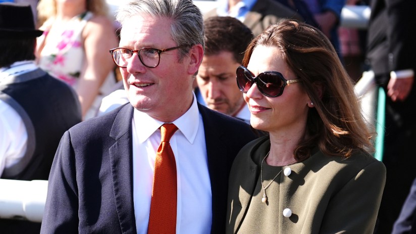 Donated clothes given to Prime Minister Sir Keir Starmer and his wife Victoria were to help them “look their best” to represent the UK, David Lammy has argued. Pictured, Keir and Victoria Starmer. Photo: PA