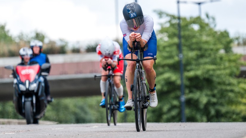 India Lee is second in the standings ahead of this weekend's Ibiza T100 Triathlon
