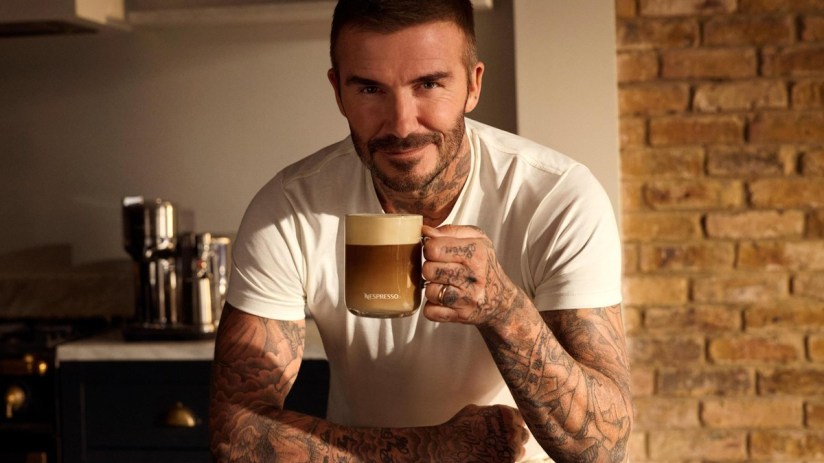 Nespresso signed up David Beckham as a brand ambassador in 2023.