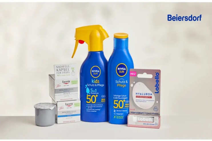 Beiersdorf's brands inclue Nivea.