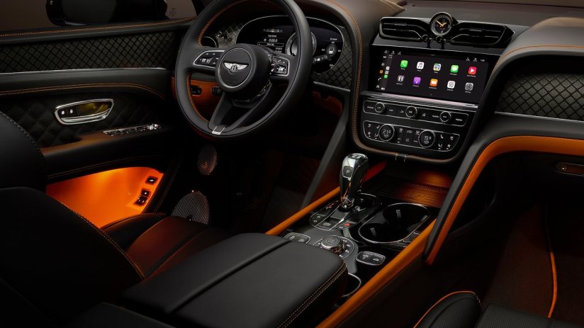 Inside the Bentley Bentayga