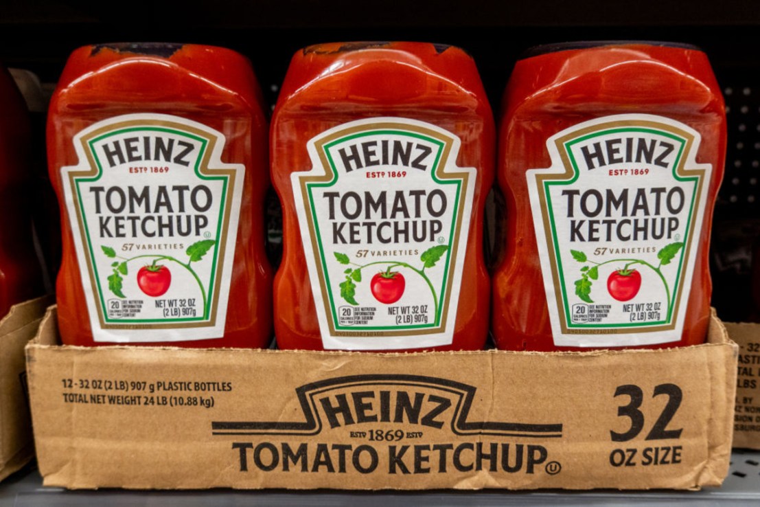 Heinz has reported UK sales of almost £1bn for 2023. (Photo by Brandon Bell/Getty Images)