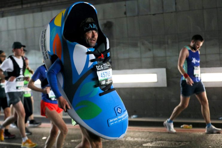 Runners at the 2024 London Marathon raised a record sum for charity