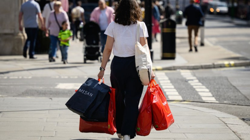 Retail sales shot up in August after returning to growth in July.