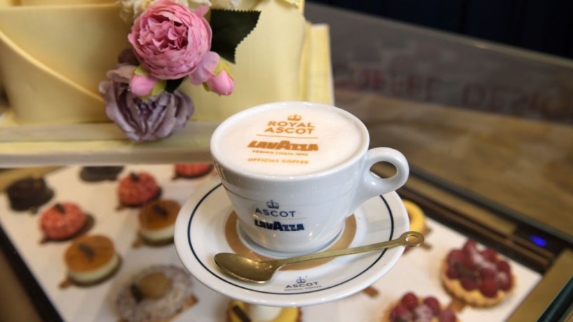Lavazza is a major sponsor of Ascot. (Photo by Antony Jones/Getty Images for Lavazza Coffee UK)