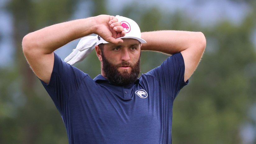 Jon Rahm is in a strong position to win LIV Golf's individual and team championships