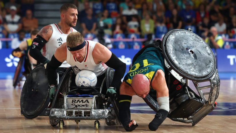 Great Britain finished fourth in the men's wheelchair rugby at the Paris 2024 Paralympics