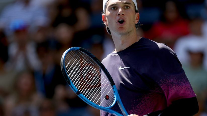 Brit Jack Draper stormed into his first ever Grand Slam quarter-final on Tuesday, beating Tomas Machac to reach the last eight at the US Open.