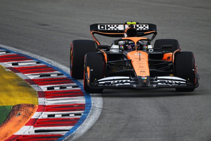 Lando Norris picked up his third win of the Formula 1 season as the Brit stormed to victory over Max Verstappen in Singapore.