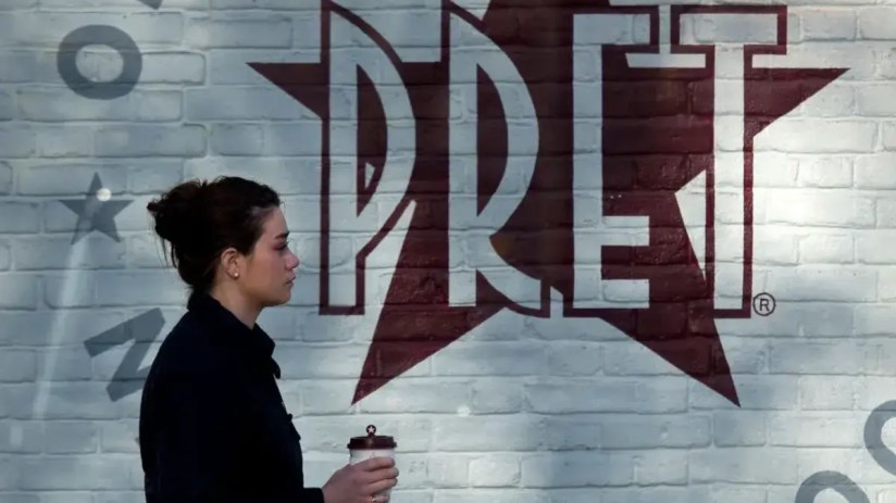 A quarter of all Pret's sales came from outside the UK in the first half of 2024.
