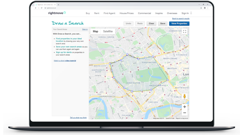 Rightmove is the fourth busiest UK-based online platform