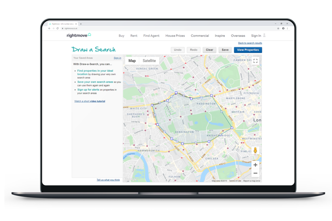 Rightmove is the fourth busiest UK-based online platform