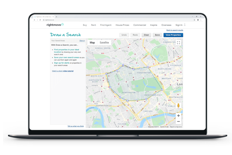 Rightmove is the fourth busiest UK-based online platform
