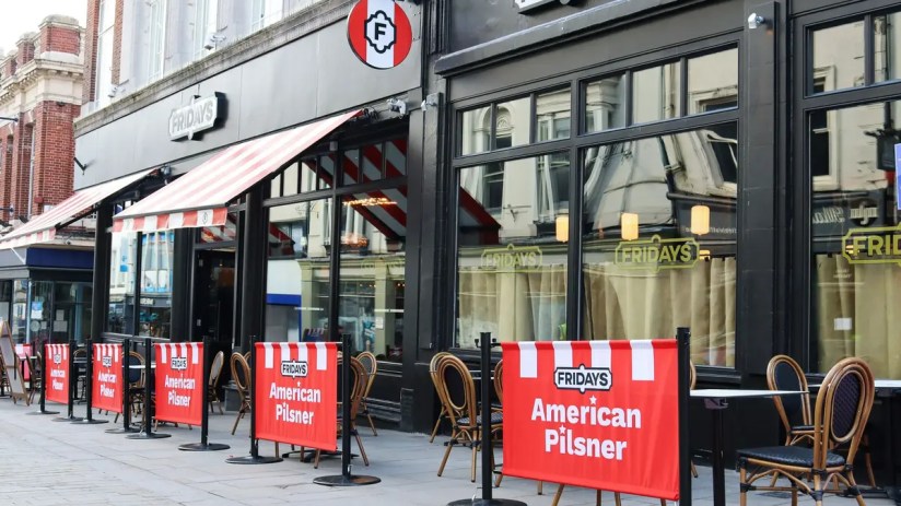 The deal to save the UK operations of TGI Fridays is expected to cover 50 to 55 of the chain's 87 locations.