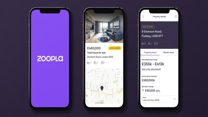 Zoopla is one of the brands owned by a group controlled by Silver Lake Partners. Credit - Zoopla.