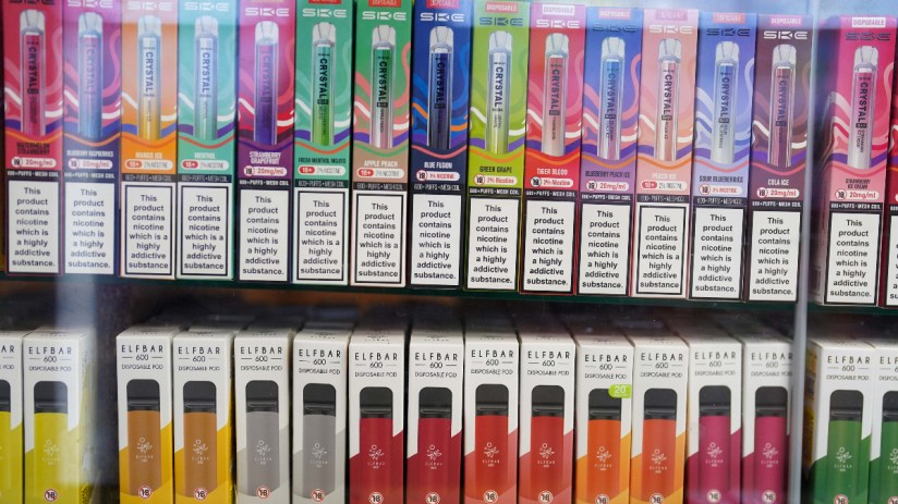 Disposable vape sales will be banned by next summer, the government has said. Photo: PA