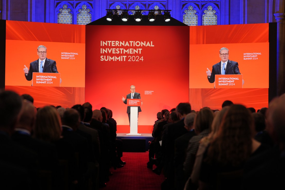 The plea comes amid the government's flagship investment summit, as Prime Minister Keir Starmer attempts to attract billions of pounds in investment from big institutional investors.