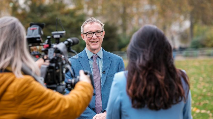 Paul Johnson has warned that the UK economy may slide into a recession due to a global trade war.