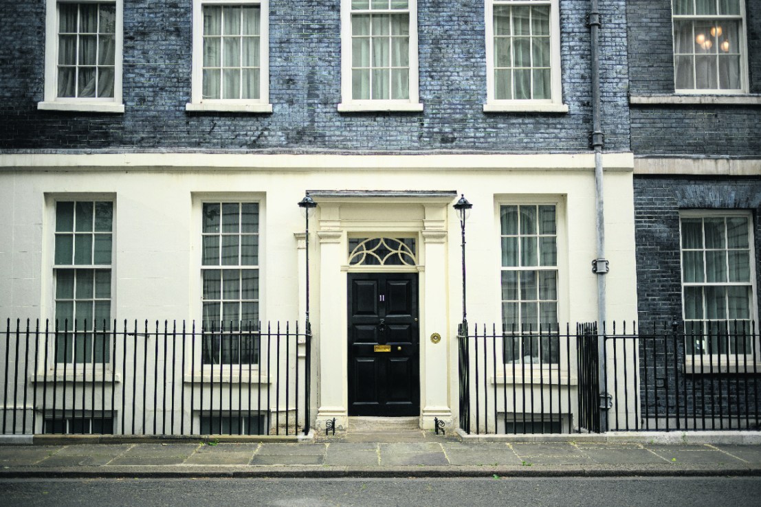 LONDON, ENGLAND: A general view of number 11, Downing Street in London, England. Autumn Budget 2024 Live: Rachel Reeves set to deliver Labour's budget (Photo by Leon Neal/Getty Images)