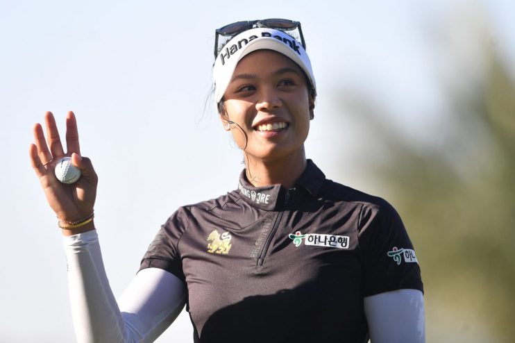 Patty Tavatanakit is back in Riyadh for this week's Aramco Team Series