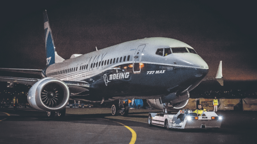 Boeing reported a net loss of $31m (£23.3m) in the three months ended March, down from $355m the year prior.