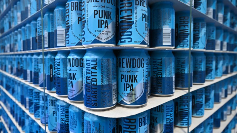 Brewdog is headquartered in Scotland. (Photo by Jeff J Mitchell/Getty Images)