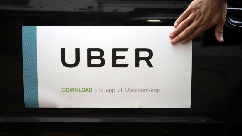 The CEO of Uber was speaking at an event in London. (Photo by Matthew Horwood/Getty Images)