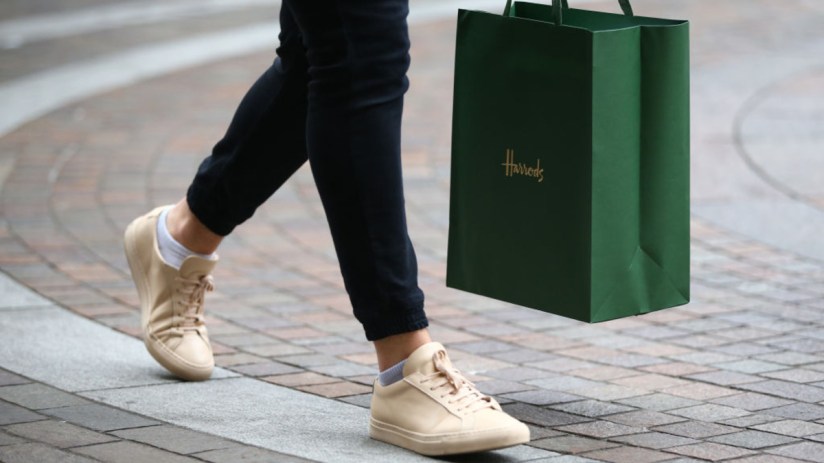 Brioni UK's sales were helped by its concession store in Harrods. (Photo by Hollie Adams/Getty Images)