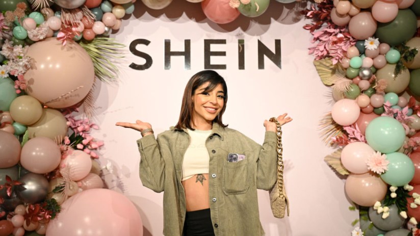 Manrika Khaira attends the launch of the Shein pop-up shop on 23 March, 2023, in Birmingham, England. (Photo by Shirlaine Forrest/Getty Images for Shein)