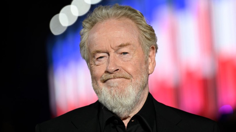 Ridley Scott attends the "Napoleon" UK Premiere at Odeon Luxe Leicester Square on November 16, 2023 in London, England. (Photo by Gareth Cattermole/Getty Images)