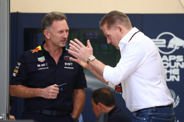 Jos Verstappen called for Red Bull boss Christian Horner to quit earlier this year