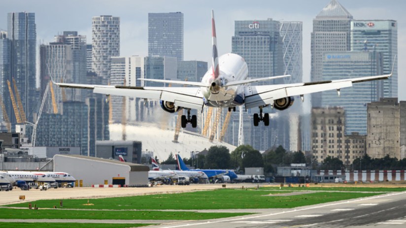 London City Airport has reported its first pre-tax profit since 2019. (Photo by Leon Neal/Getty Images)