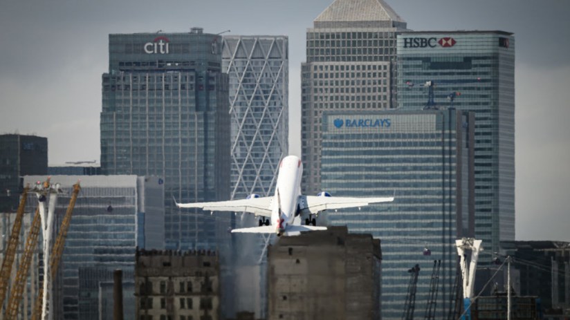 The main operating base of BA Cityflyer is London City Airport. Airline. Credit - Getty.