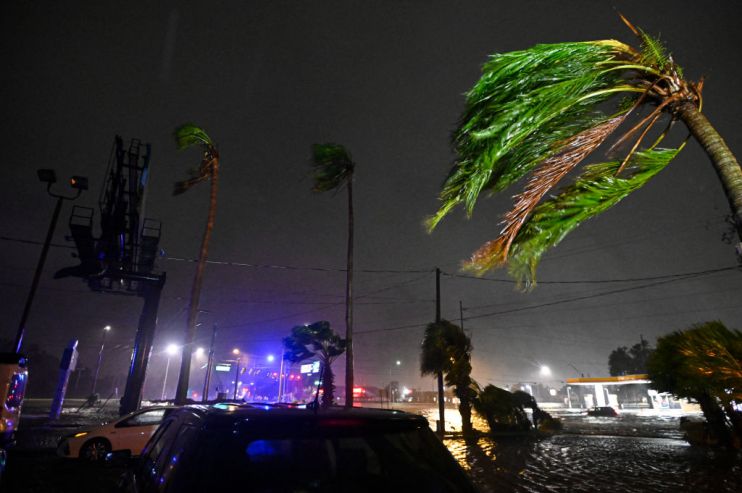 US-WEATHER-HURRICANE-MILTON