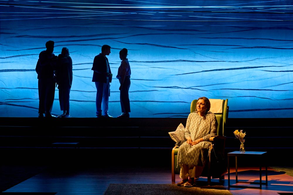 Meera Syal stars in A Tupperware of Ashes at the Dorfman Theatre