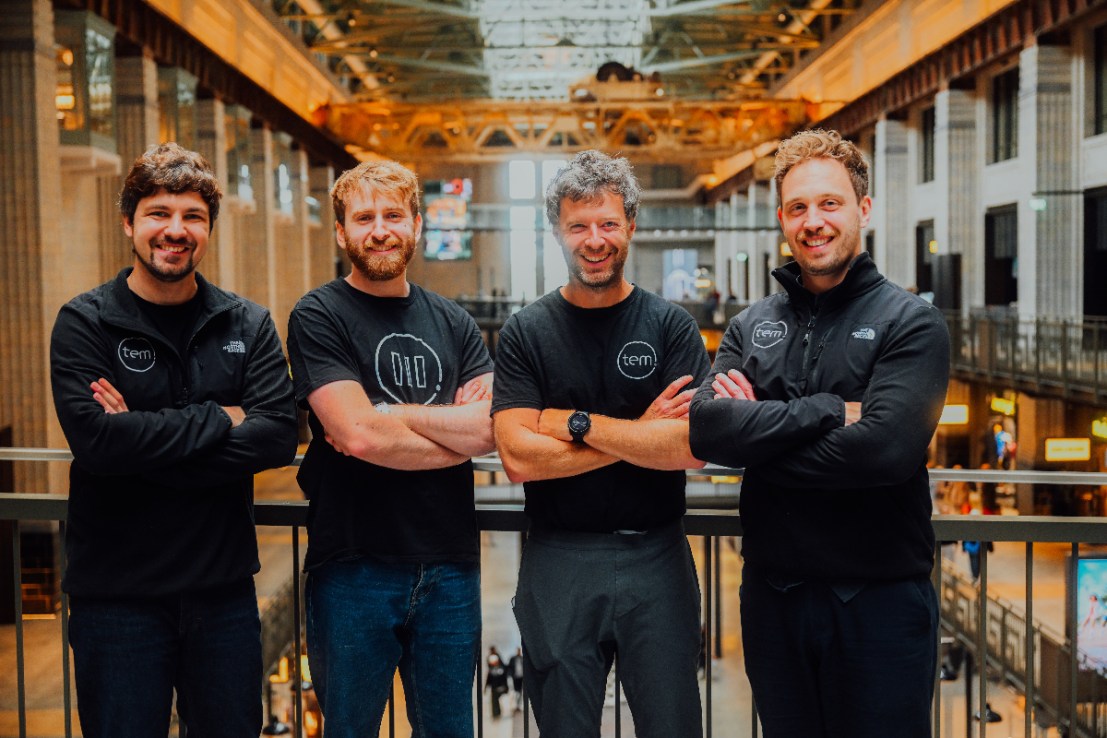 tem. co-founders Bartlomiej Szostek, Ross Mackay, Jason Stocks and Joe McDonald