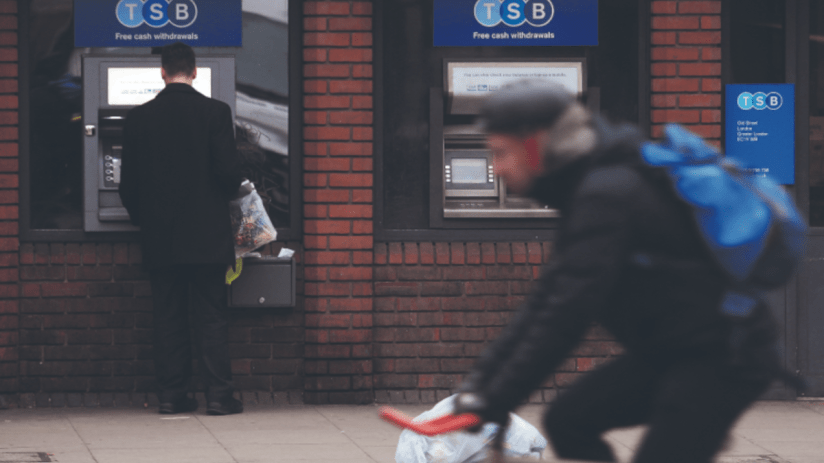 TSB's parent company is currently fending off a hostile takeover attempt. (Photographer: Chris Ratcliffe/Bloomberg via Getty Images)