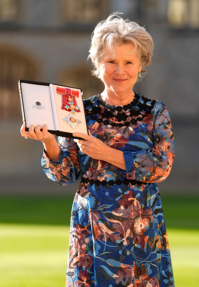 Dame Imelda Staunton after being made a Dame (Andrew Matthews/PA Wire)