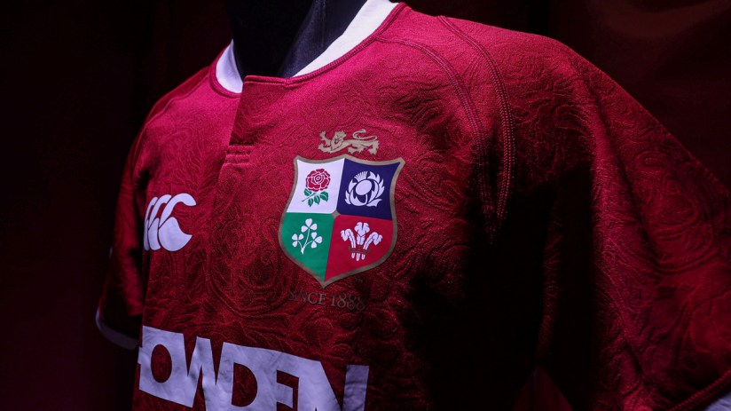 The British and Irish Lions will wear the new shirt on their 2025 tour to Australia