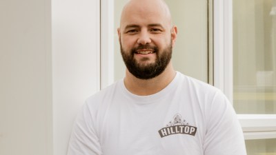 Scott Davies, founder of British honey brand Hilltop Honey