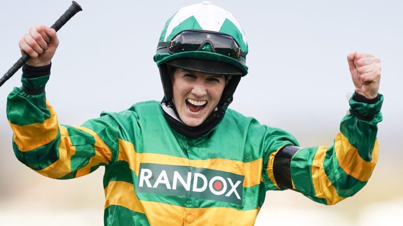 Rachael Blackmore is among the jump jockeys in contention for the £1.5m David Power Jockeys' Cup