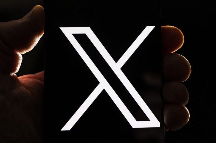 LONDON, ENGLAND - JULY 24: A photo illustration of the new Twitter logo on July 24, 2023 in London, England. Elon Musk has revealed today a new logo for Twitter, which constitutes the letter 'X' as part of a rebrand of the company. (Photo Illustration by Dan Kitwood/Getty Images)