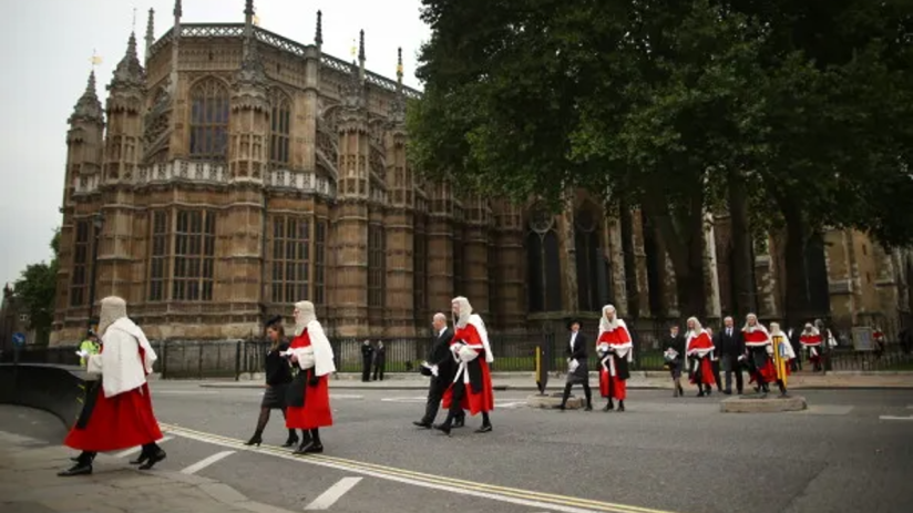 Judges Procession To Westminster Abbey To Mark The Start Of The Legal Year