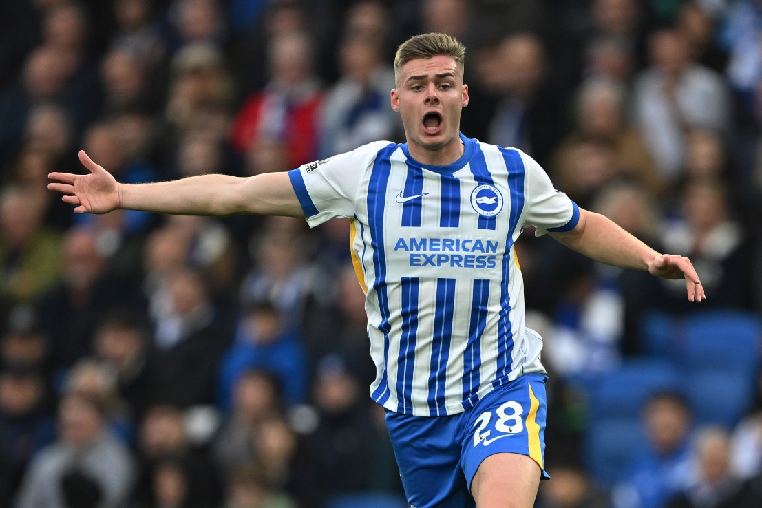 Evan Ferguson, 20, is Brighton's most valuable young player, according to the CIES Football Observatory