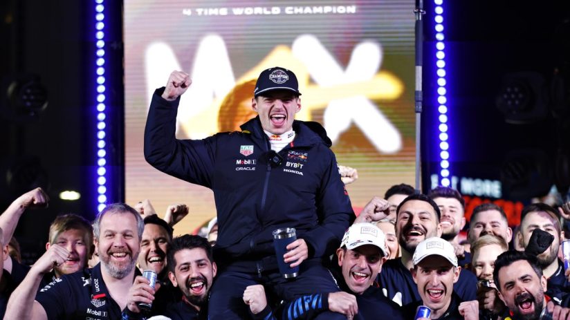 Max Verstappen clinched another Formula 1 world championship by finishing fifth at the Las Vegas Grand Prix