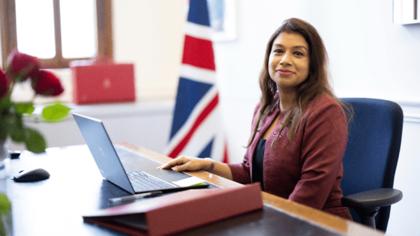 The former City minister Tulip Siddiq