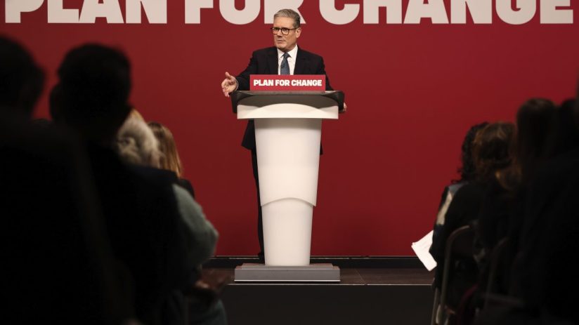 Prime Minister Sir Keir Starmer gives a speech in Buckinghamshire setting out his Government's "plan for change" promising a shift away from Whitehall's "declinist mentality". Darren Staples/PA Wire