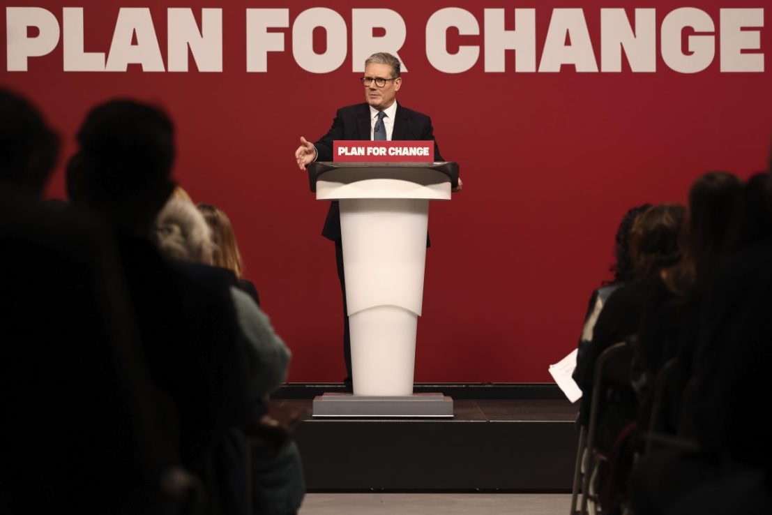 Prime Minister Sir Keir Starmer gives a speech in Buckinghamshire setting out his Government's "plan for change" promising a shift away from Whitehall's "declinist mentality". Darren Staples/PA Wire
