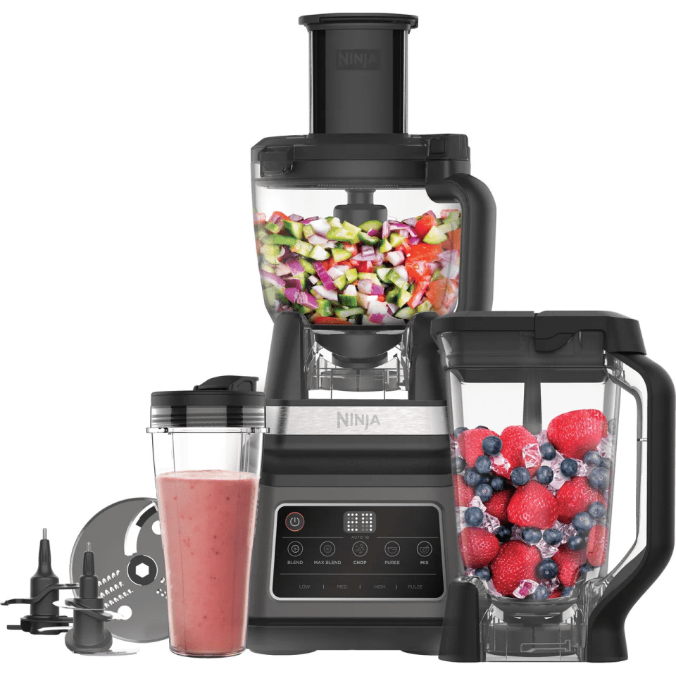 Ninja BN800UK Food Processor with 4 Accessories